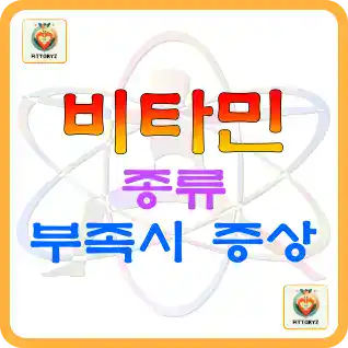 비타민의 종류,부족시 증상