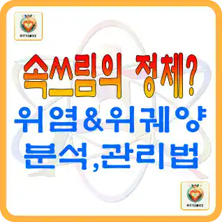 위염과 위궤양 분석