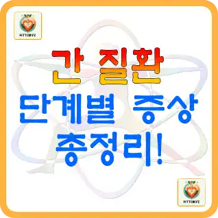 간질환, 단계별 증상 총정리