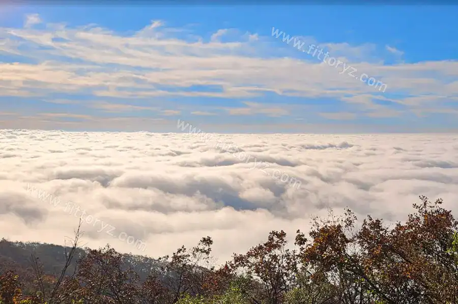 자연현상 꿈해몽-산정상에서 바라본 발 아래에 깔린 아름다운 구름 자연현상 꿈해몽-산정상에서 바라본 발 아래에 깔린 아름다운 구름