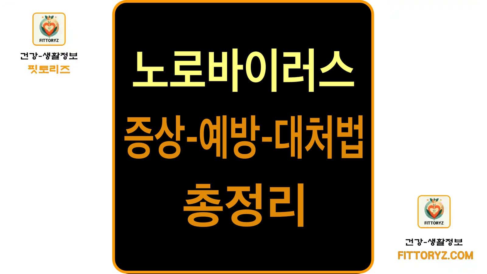 노로바이러스 증상,예방,대처법 총정리