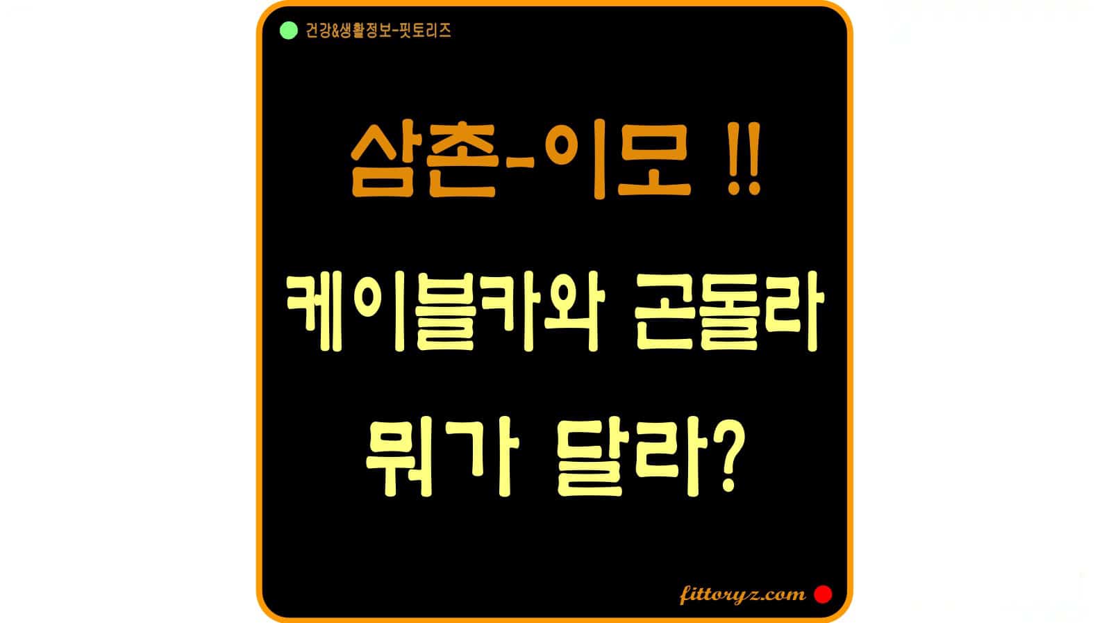 케이블카와 곤돌라는 무엇이 다를까?