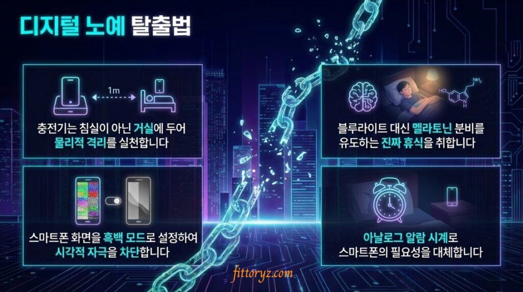 디지털 노예-중독 탈출 방법