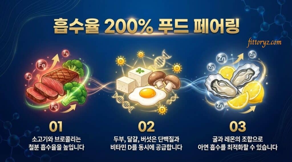 키 성장판 영양소 흡수율 200% 영양소 조합-슬라이드 이미지