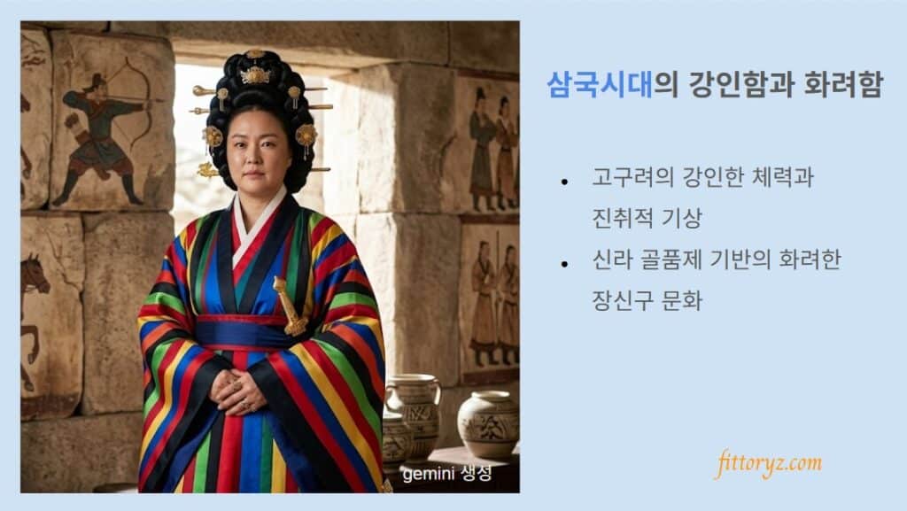 한국 미의 기준-삼국시대의 강인함과 화려함