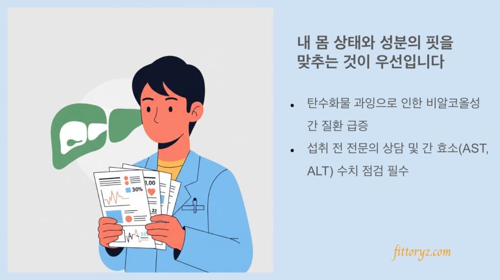 내 몸의 상태와 성분의 핏