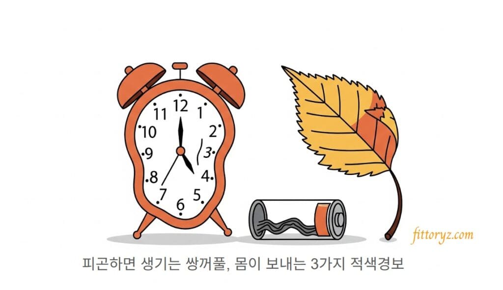 피곤하면 생기는 쌍꺼풀, 몸이 보내는 적색경보
