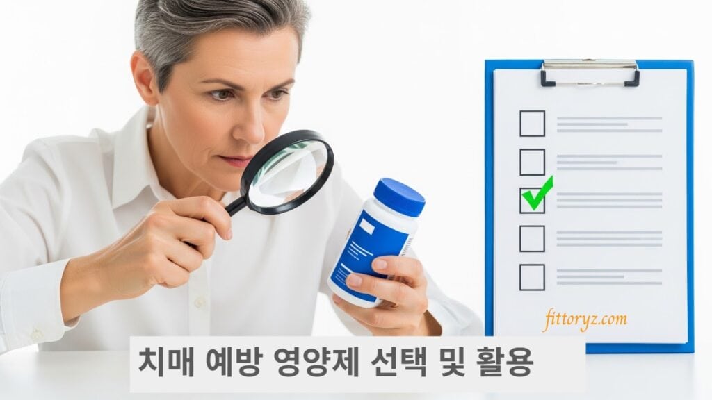 치매 예방 영양제의 선택과 활용[ 슬라이드 이미지]